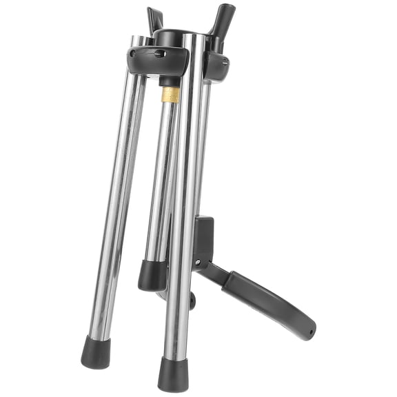 LOLIPPYY Adjustable Foldable Saxophone Stand with Backrest Support for Musicians - 1 Piece