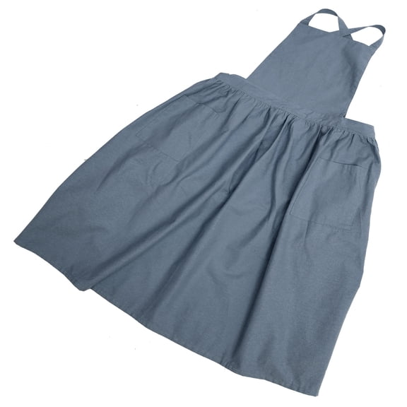 LOLIPPYY 1 Piece Cotton Apron for Women, Adult Cleaning and Kitchen Use, and Comfortable