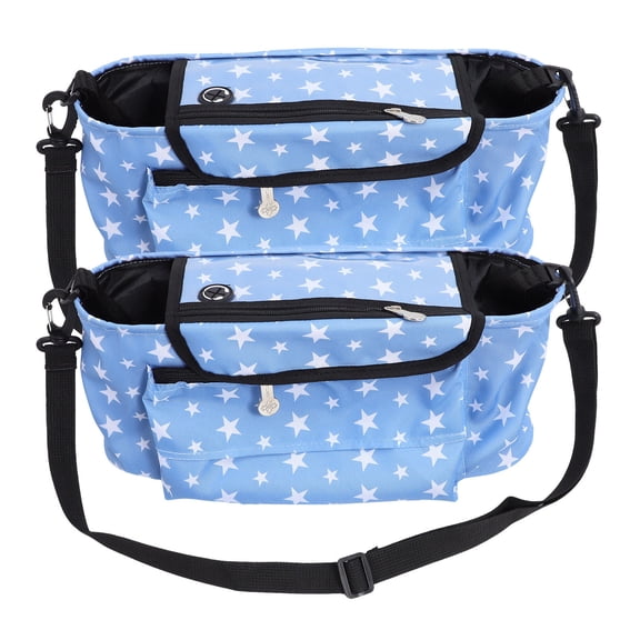 LOLIPPYY Baby Stroller Hanging Bag, Polyester Organizer for Stroller, 1 Pack, 15.0 x 7.9 x 4.7 Inches