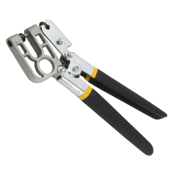 LOLIPPYY Black Wide Jaw Locking Pliers 1Pc for Secure Punched Connections Ceiling Installation Without Drilling