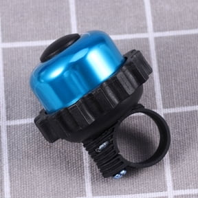 LOLIPPYY Lolippyy Mountain Bike Bell, Blue, Loud Crisp Sound, Trigger Pull Lever