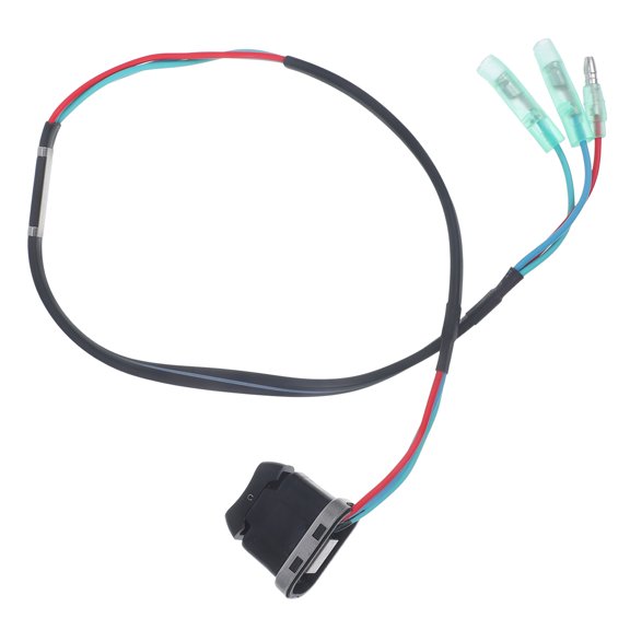 LOLIPPYY 1Pcs Boat Control Switch for Trim Adjustment Black Plastic Part