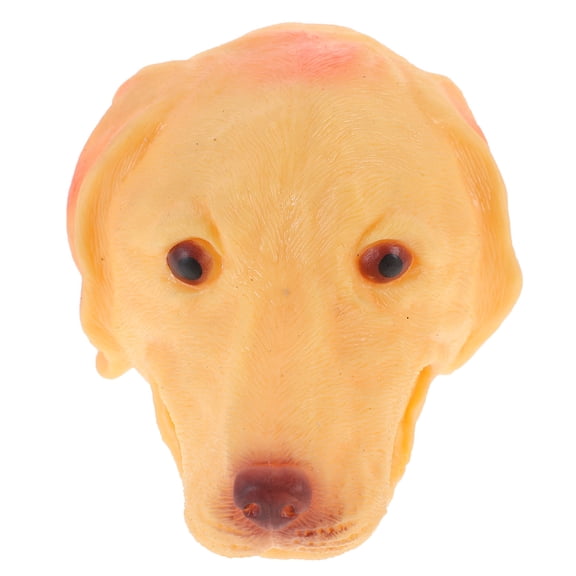 LOLIPPYY Brown Plastic Finger Puppet Toy for Kids, 1 Piece, Touch Sensory Development and Playtime Fun