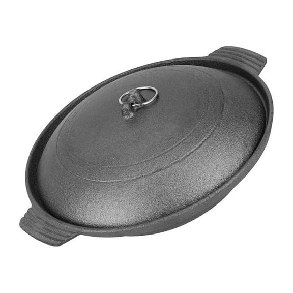 LOLIPPYY Yellow Clay Pot Casserole for Home Cooking, 1 Piece Iron Pot with Fast Heating Feature