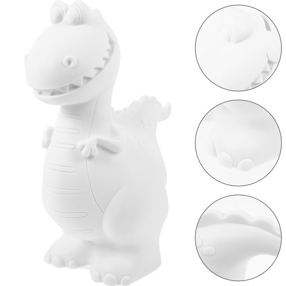 LOLIPPYY Dinosaur Painting Kit for Kids - 1 Unpainted Dinosaur Sculpture Craft for Decoration and Activities