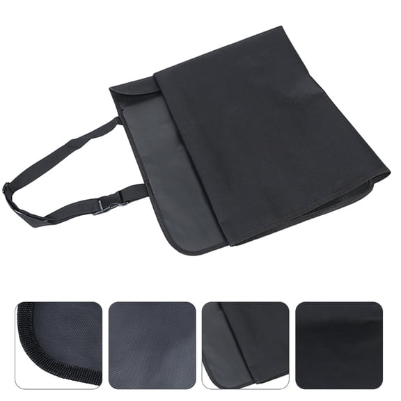 LOLIPPYY 1Pcs Dog Car Seat Cover Waterproof Black Oxford Cloth Mat for Travel