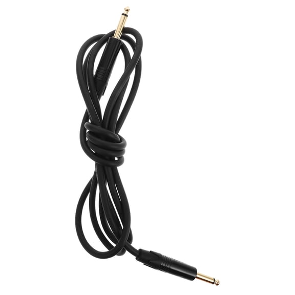 LOLIPPYY Black Guitar Cable 1 Piece Design for Personal Use and Live