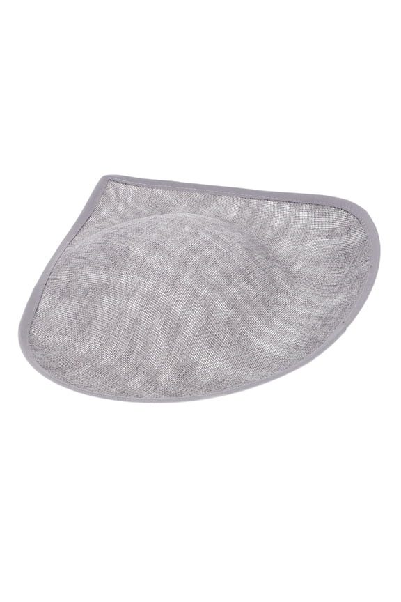 1Pcs Hat Making Supply Round Hat Base Grey Elegant For Women