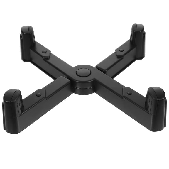 LOLIPPYY Mobile Computer Stand with Wheels, Black ABS Material, Portable and Adjustable for Home, Office, and Back to School Use