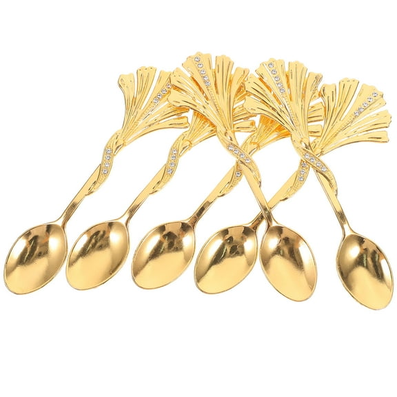 LOLIPPYY 1Pcs Retro Coffee Spoon With Long Handle For Women And Gourmet Enthusiasts