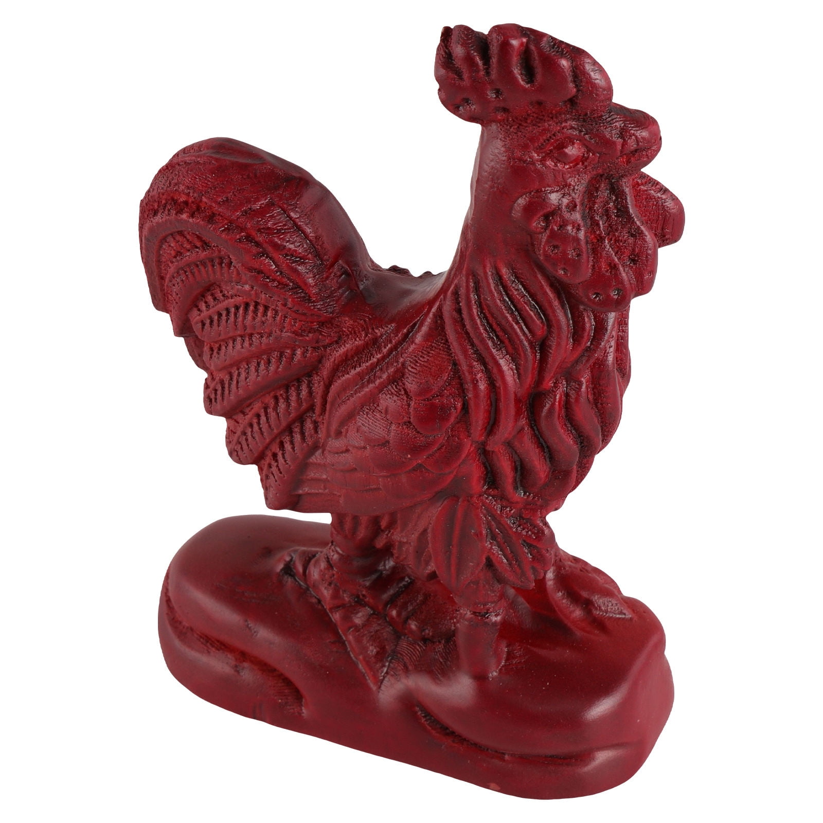 Zerone Figurines D'animaux Simulation Cochon Statue Résine Artisanat