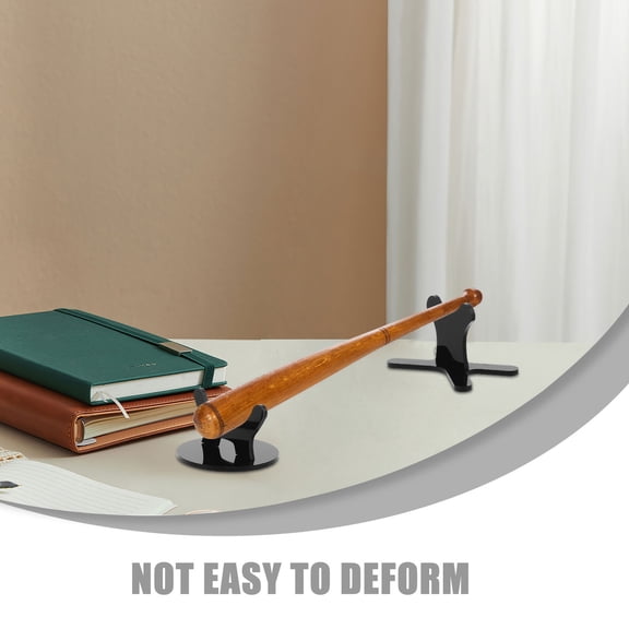 LOLIPPYY 1Set Acrylic Baseball Bat Storage Stand with Polished Edges for Desktop Presentation