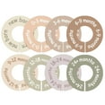 thumbnail image 1 of LOLIPPYY Clothes Size Dividers Set - Closet Organizers and Markers for to 24 Months Nursery Storage, 1 of 7