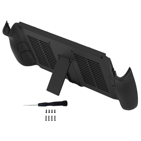 LOLIPPYY 1Set Black ABS Protective Game Console Case with Full Button and Port Accessibility