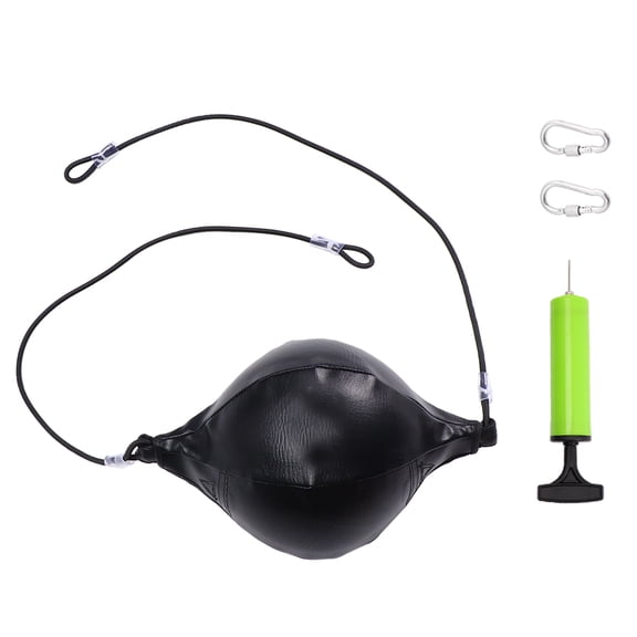 LOLIPPYY 1Set Black Boxing Ball for Hand Eye Coordination Durable Training Sports Equipment
