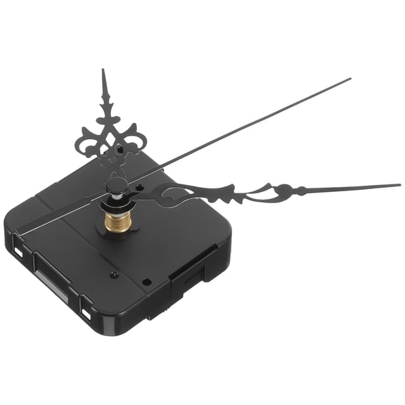 LOLIPPYY 1Set Black Clock Making Kit with Reverse Movement Mechanism for Durable DIY Clock Repair