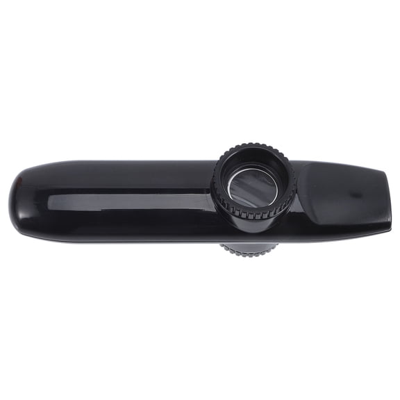 LOLIPPYY 1Set Black Kazoo Beginner Musical Instrument Portable Performance Partner for Guitar Ukulele Piano