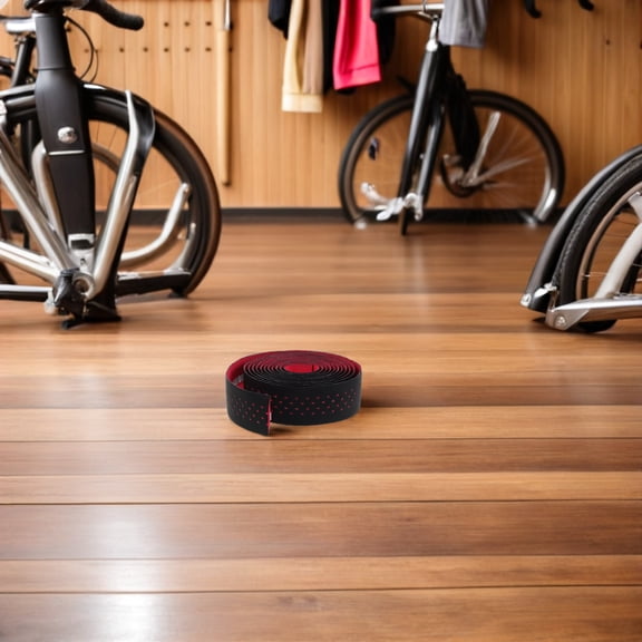 LOLIPPYY 1Set Breathable Bike Handlebar Tape with Soft Padding for Road Bicycle Use