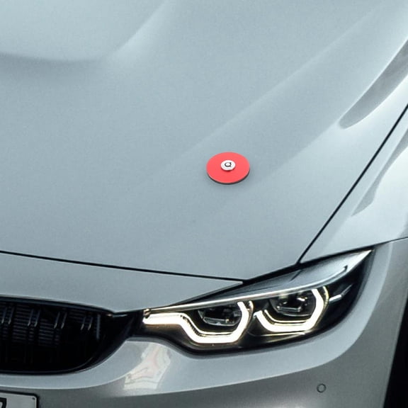 LOLIPPYY 1Set Car Hood Pin Set Red Quick Release Latch for Vehicle Hood Security