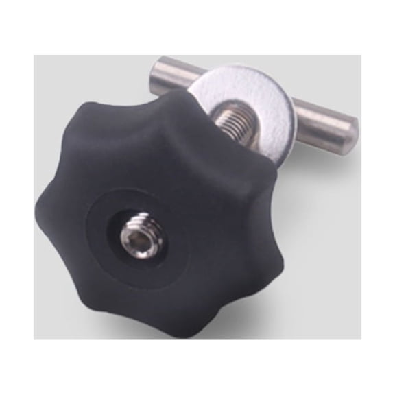 LOLIPPYY 1Set Car Rail T-Bolts Black Stainless Steel Threaded Bolts for Secure Rail Fixtures