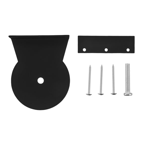 LOLIPPYY 1Set Cat Tree Post Replacement Brackets Black Steel for Multi Level Climbing Frame Accessories