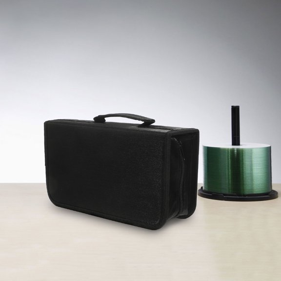 LOLIPPYY 1Set Cd Case For Car Black OPP Interior Minimalist Design For Adults