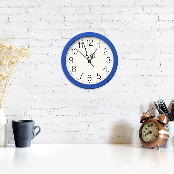 LOLIPPYY 1Set Clock Works Replacement Kit Black Quartz Battery Operated Clock Movement with Hands for Craft Projects