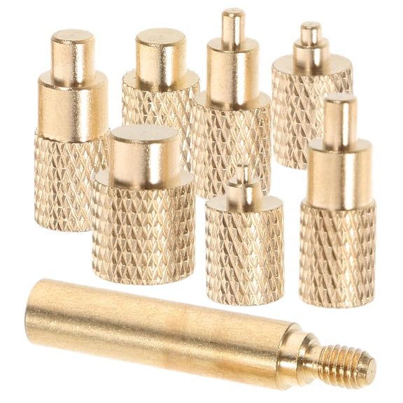 LOLIPPYY Threaded Insert Tool Set with Golden Copper Tips for Accurate 3D Printer Assembly and Repair