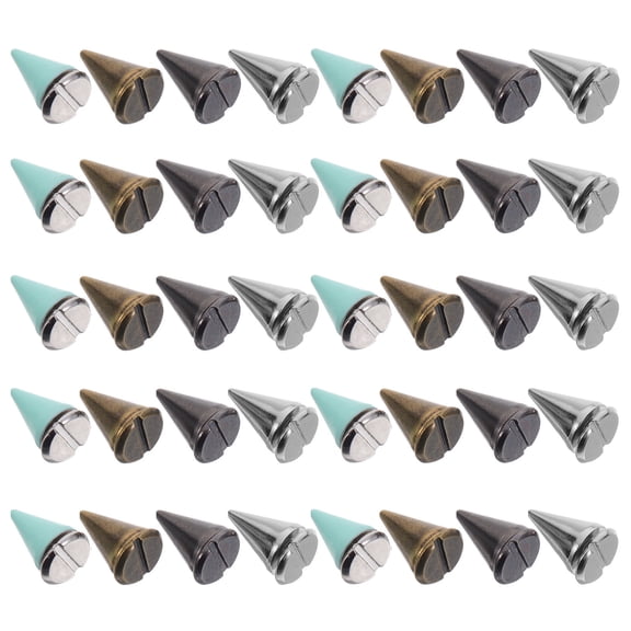 LOLIPPYY 1Set Decorative Alloy Screw Rivets for Handbag DIY Bag Feet and Accessories