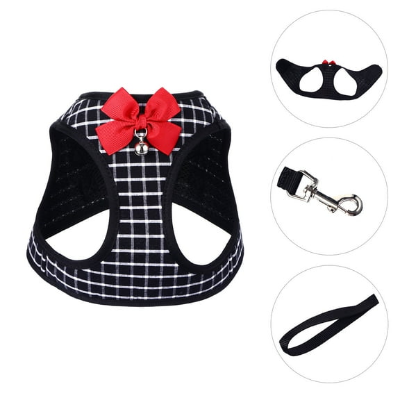 LOLIPPYY 1 Set Dog Running Harness Nylon Acrylic for Small Pets Outdoor Walks and Traveling