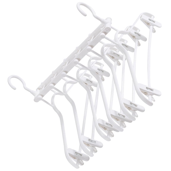 LOLIPPYY 1Set Drying Clothes Rack with Double Hook Suspension for Home and Dormitory Use by Adults