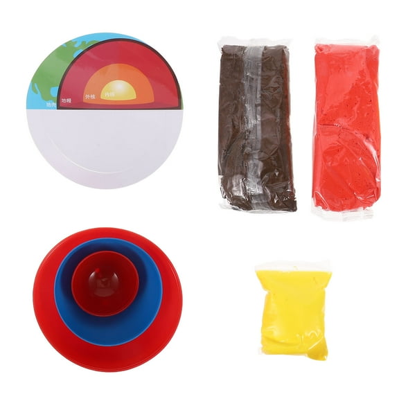 LOLIPPYY 1Set Durable Earth Core Structure Model Kit for Stem Geography Lessons and Classroom Decor