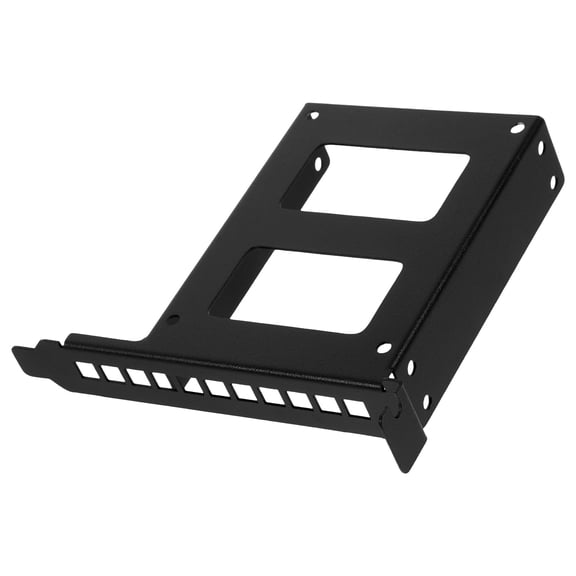 LOLIPPYY 1Set Durable Hard Drive Holder Black Steel Hdd Bracket for Reliable Data Storage