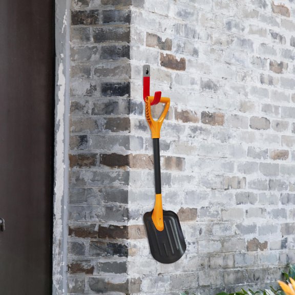 LOLIPPYY 1Set Durable Iron Wall Hook with PVC Coating for Garage Storage and Heavy Items