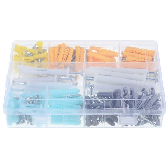 LOLIPPYY 1Set Durable Wall Anchors and Screws Set for Drywall with Easy Installation and Multi Color