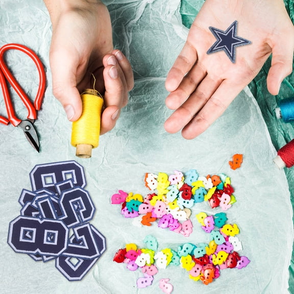 LOLIPPYY Sports Patches Set, Embroidered Iron-on, Assorted Color, Quick DIY Application