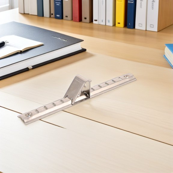 LOLIPPYY 1Set Freezer Drawer Slide Replacement Bracket with Stainless Steel Shelf Clips for Fridge