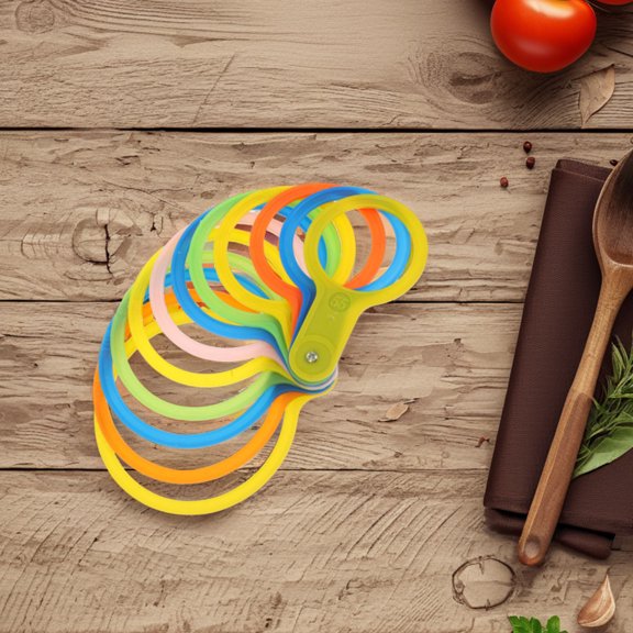 LOLIPPYY 1Set Fruit Diameter Gauge Ruler for Precise Measuring of Apples Oranges Pears