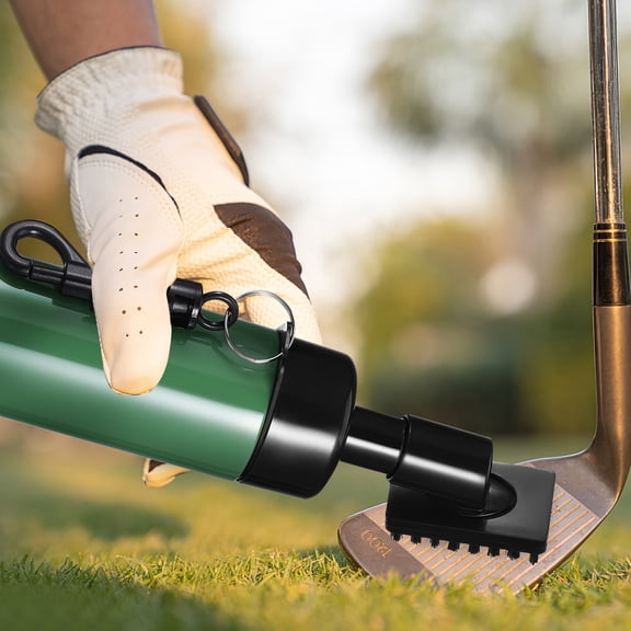 LOLIPPYY Golf Cleaner Set with Refillable Spray Bottle and Sturdy Plastic Brush for Thorough Golf Equipment Cleaning