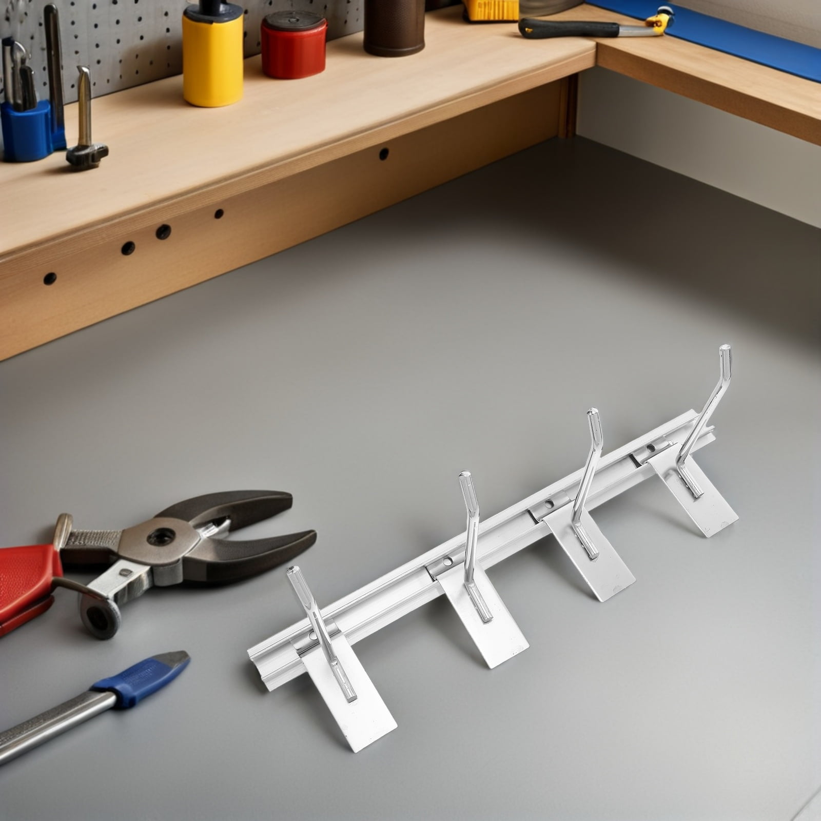 LOLIPPYY Heavy Duty Pegboard Hooks Organizer Set for Retail Display, Kitchen, Garage and Workshop Storage