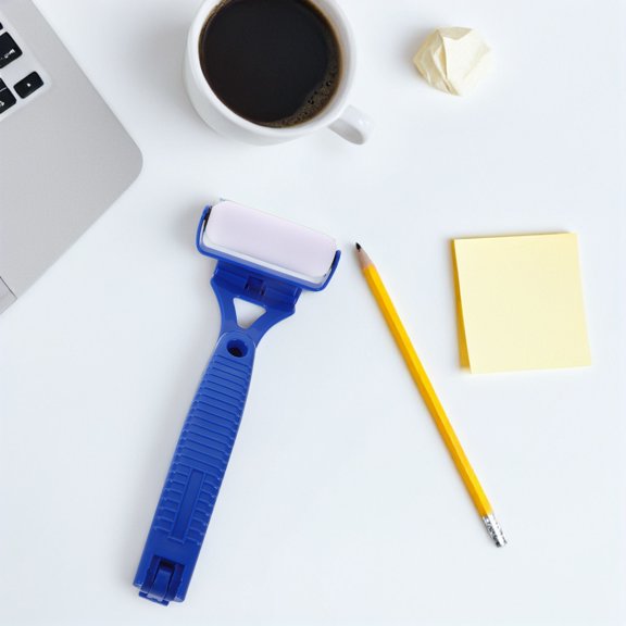 LOLIPPYY 1Set Home Use Back Lotion Roller Applicator with Foldable Handle for Cream and Oil