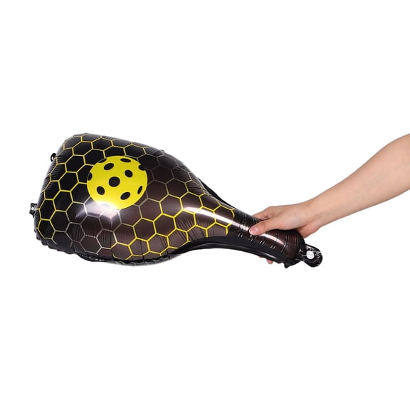 LOLIPPYY Inflatable Yellow Pickleball Balloon Set for Sports Party Decorations and Themed Event Accessories