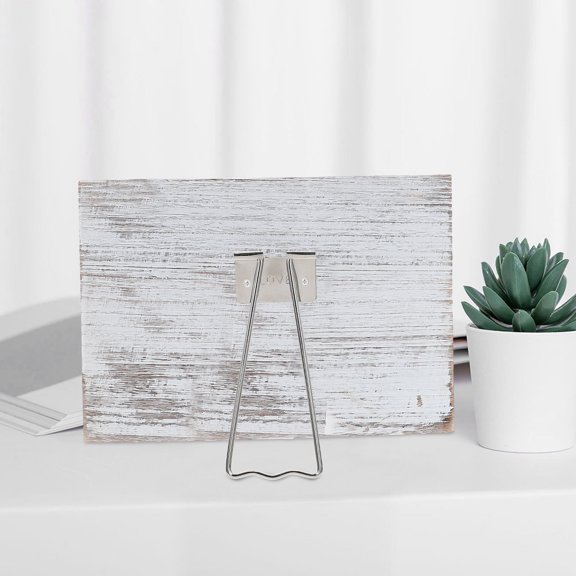 LOLIPPYY 1Set Iron Easel Back for Photo Frames Easy Install Triangular Support Frame Holder