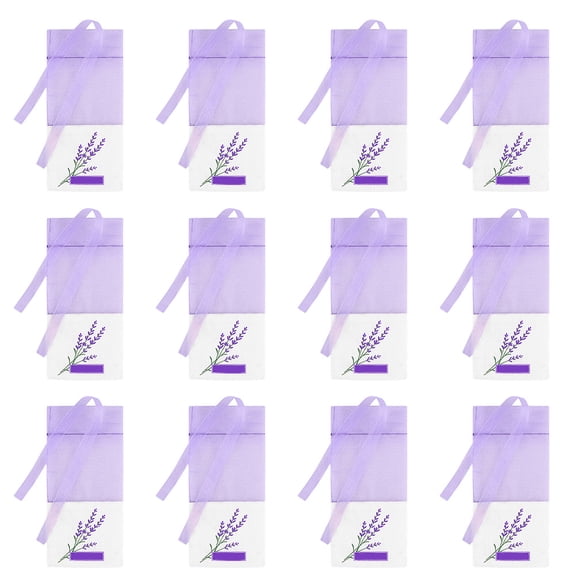 LOLIPPYY 1Set Lavender Sachet Bag Cotton Smooth Soft Bags with Ribbon for Storing Fragrance Items