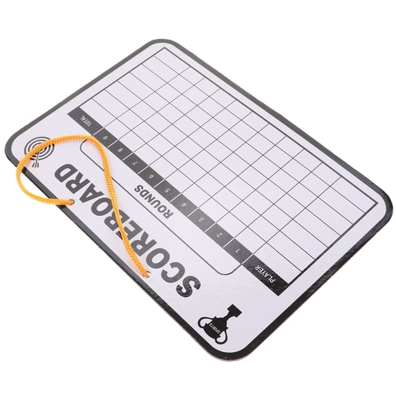 LOLIPPYY 1Set Lightweight White Dry Erase Golf Score Board Multiuse Writing and Coaching Board