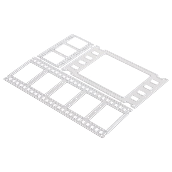 LOLIPPYY Metal Die Cut Set - Film Roll Shaped Cutting Dies for Paper Crafting, Journals, Scrapbooking and Card Making