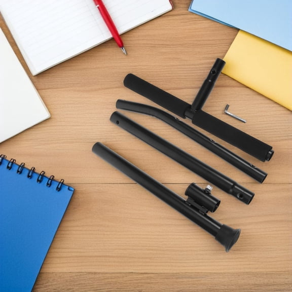 LOLIPPYY Metal Set with T-Shaped Handrail for Trampoline Safety and Indoor Fitness Exercise Support