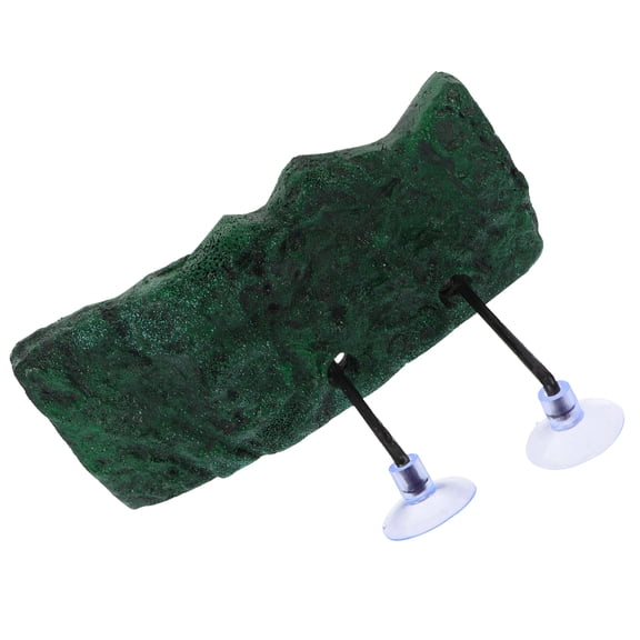 LOLIPPYY 1Set Multi Functional Turtle Basking Platform Green for Aquarium and Reptile Enclosure