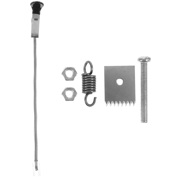 LOLIPPYY 1Set Plant Tying Tool Parts Silver Stainless Steel Blades Springs Staples for Binding Machine