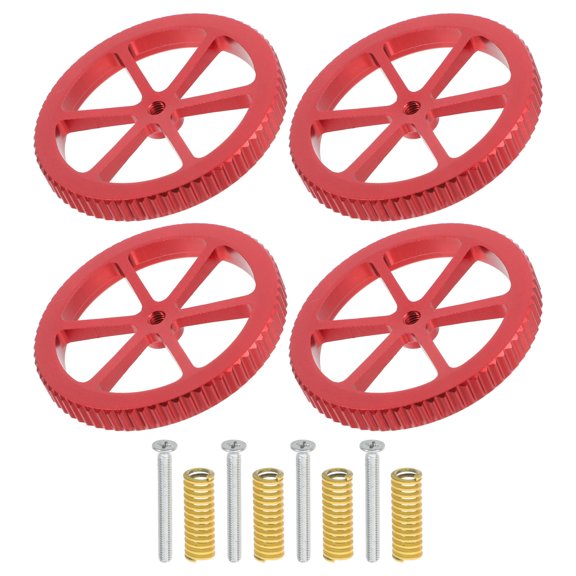 LOLIPPYY Platform Leveling Knob 1 Set Hand Compression For 3D Printing Hot Bed Multi